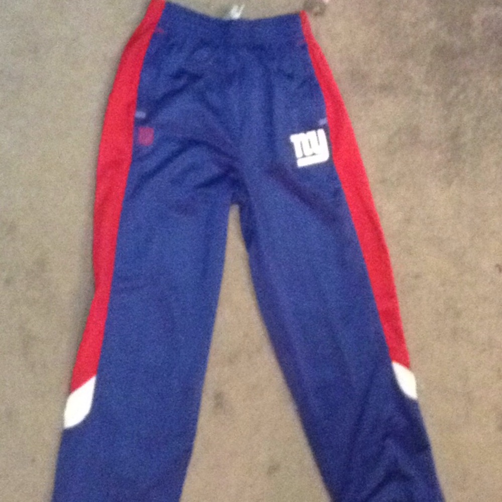 NFL NY Giants XL youth pants with elastic waist
